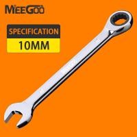 ราคา MeeGoo ปะแจปากตายแหวน ประแจแหวนข้างปากตาย 8 24 มิล เกรดเหล็ก Combination Wrench ประแจ เครื่องมือช่าง อุปกรณ์ช่าง (22873217437)