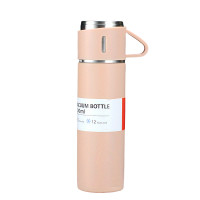 ราคา Stainless Steel Thermo 500ml Vacuum Insulated Bottle with Cup for Coffee Hot drink and Cold drink water flask (22587746395)