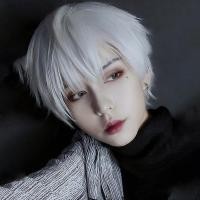 ราคา ทรงผมใหม่ จัดส่งที่รวดเร็ว วิกผมผู้ชายและหมวกผมเกาหลีวิกผมชายวิกผมชายนักเรียนชายผมสั้นนุ่มหล่อชายผมจริง GHY (19633727474)