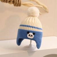 ราคา หมวกเสื้อถักไหมพรมขนแกะรูปหมีแพนด้าน่ารักสำหรับเด็กหมวกปิดหูหมวกเครื่องป้องกันหูสำหรับเด็กวัยหัดเดินหมวกเด็กผู้หญิง (22558101650)
