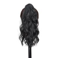 ราคา ใช้ในทุกวันผมบลอนด์สีดำสำหรับผู้หญิงคลิปหนีบผมหางม้าแบบสั้นสังเคราะห์14นิ้วต่อผมเครื่องประดับศีรษะปุกปุยผมบลอนด์ (22599655021)