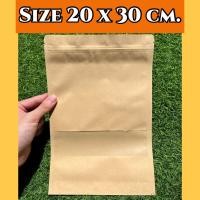 ราคา ถุงคราฟท์ซิปล็อคตั้งได้ หน้าต่างสี่เหลี่ยมใส กันน้ำ หน้าต่างใส มีซิปล็อค ตั้งได้ 50ใบ ถุงซิปล็อค ถุงขนม ซองขนม (22183610008)