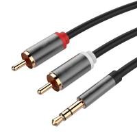 ราคา KAPEKANZ สายลำโพง 1 ออก 2 RCA Cable สายสำหรับสมาร์ทโฟน HiFi AUX สายคอมพิวเตอร์ลำโพงแล็ปท็อปโทรศัพท์มือถือเดสก์ท็อป MP3สายเชื่อมต่อสัญญาณเครื่องเสียง สำหรับมือถือ คอมพิวเตอร์ โฮมเธียเตอร์ B137 (2281663