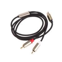 ราคา XINGHEC2 Type C TO RCA Audio CABLE 2 RCA สาย AUX Converter สาย USB C Audio สำหรับแล็ปท็อปโทรศัพท์มือถือลำโพงเครื่องขยายเสียงเครื่องขยายเสียงเครื่องขยายเสียงระบบเสียง braided CABLE 1เมตร (22558553947)