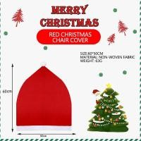 ราคา ที่คลุมเก้าอี้เครื่องประดับโต๊ะผ้าคลุมเก้าอี้คริสต์มาสใยสังเคราะห์สีแดงสำหรับผ้าคลุมเก้าอี้คริสต์มาสผ้าคลุมเก้าอี้ปาร์ตี้คริสต์มาส (22899393526)