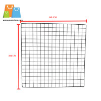 ราคา ตะแกรง ชุบขาว ชุบดำ ตะแกรงอเนกประสงค์ แขวนโชว์สินค้า ตะแกรงขายสินค้า (21956986080)