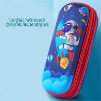 ราคา เคสกระเป๋าใส่ดินสอความจุมากกระเป๋าเครื่องเขียนกล่องดินสอการ์ตูนสองชั้น1ชิ้นอุปกรณ์สำนักงานปากกา EVA 3มิติ (22718304284)