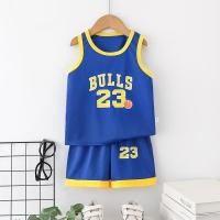 ราคา เสื้อบาสเก็ตบอลเด็ก ชุดกีฬาเด็ก แฟชั่นฤดูร้อน (21844284849)