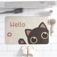 ราคา พรมเช็ดเท้า พรมเช็ดเท้ากันลื่น พรม พรมห้องน้ำ ลายน่ารัก ขนาด 60x40 cm พรมห้องน้ำ พรมห้องครัว พรมเช็ดเท้าน่ารักๆ (20903676463)