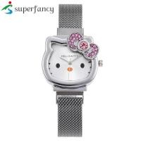 ราคา นาฬิกาควอตซ์ Hello Kitty อ่านง่าย (22839096285)