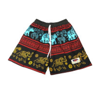 ราคา กางเกงเจเจ ลายสุดชิค ไซส์ M ยาว 16 5 นิ้ว เหนือเข่า กางเกงขาสั้น (22844166397)