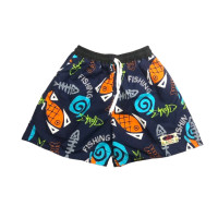 ราคา กางเกงเจเจ ลายสุดชิค ไซส์ M ยาว 16 5 นิ้ว เหนือเข่า กางเกงขาสั้น (12343784031)