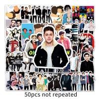 ราคา 50pcs European American Pop Band One Direction Graffiti Waterproof PVC Sticker (21486124379)