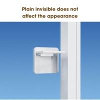 ราคา ที่จับลิ้นชักตู้หน้าต่างมือจับตู้เสื้อผ้าประตูแบบมีกาวในตัวอุปกรณ์เสริมสำหรับปิดประตูแบบเปิด (20800010946)