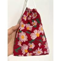 ราคา กระเป๋าผ้า ราคา 10 บาท กระเป๋าหูรูด ถุงผ้า หูรูด ของฝาก ของชำร่วย ของขวัญ (22965880565)