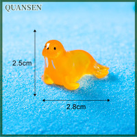 ราคา QUANSEN การ์ตูนสัตว์ทะเลเรืองแสงขนาดเล็กปลาโลมาทะเลหมึกเต่าสิงโตของตกแต่งตู้ปลาภูมิทัศน์ไมโคร (22336329265)