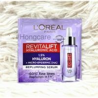 ราคา ลอรีอัล LOreal Paris Glycolic Bright UV Defender Invisible Fluid SPF50 Revitalift Hyaluronic Acid Serum 1 5ml แบบซอง (22193604722)