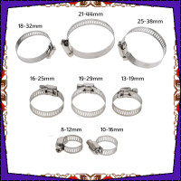 ราคา เข็มขัดรัดท่อ สายรัดท่อ แคลมป์รัดท่อ แค้มป์รัดสแตนเลส ที่รัดท่อ 8 44 มม แบบขันน๊อต Arnony (21607905427)