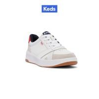 ราคา KEDS รองเท้าผ้าใบ แบบผูกเชือก รุ่น THE COURT LEATHER SUEDE สีขาว WH68197 (22780756396)