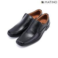ราคา MATINO SHOES รองเท้าชายคัทชูหนัง รุ่น P B 6941 BLACK (22730787645)