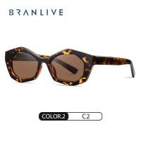 ราคา BRANLIVE DC แว่นกันแดดแฟชั่นผู้หญิงสีน้ําตาล poraloid (22431191106)