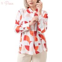ราคา By Pena เสื้อเชิ๊ตผู้หญิง แขนยาว คอจีน BPSL072401 (22226681240)