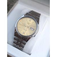 ราคา นาฬิกา Seiko 5 Automatic กลไกลระบบเครื่อง 7s26 หน้าทอง ของแท้100 (21738357039)
