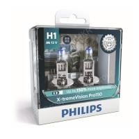 ราคา PHILIPS หลอดไฟหน้ารถยนต์ X treme Vision PRO 150 3700K H1 Bluevision T10 (369175191)