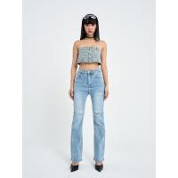 ราคา Niyom Jeans Collection FIORE รุ่นBJ015 กางเกงยีนส์ผู้หญิง ทรงขาม้า (22868751723)