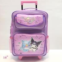 ราคา กระเป๋าเป้ล้อลากนักเรียน 16 นิ้ว ลายยูนิคอร์น ลายคิตตี้ ลายมายเมโลดี้ กระเป๋านักเรียนTrolley Bag 16 สินค้าขายดี (20401083350)