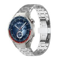 ราคา Luxury Stainless Steel Strap For Huawei Watch GT 5 46mm สายนาฬิกาข้อมือ สเตนเลสสตีล Wristband huawei watch GT 5 Pro 46mm สายนาฬิกาข้อมือ Smartwatch Metal Strap Link Bracelet (22874780990)
