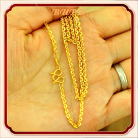 ราคา สร้อยคอทองคำแท้ 18K หรือ สร้อยอิตาลี Au750 น้ำหนัก 0 3 กรัม ยาว 18 นิ้ว หรือ 45 ซม (22324582828)