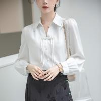 ราคา Halloweenเสื้อเชิ้ตแขนยาว คอปก ผ้าซาติน แต่งกระดุม สไตล์จีนย้อนยุค แฟชั่นฤดูใบไม้ผลิ สําหรับผู้หญิง 2024CHristmas (22812615895)