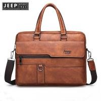 ราคา JEEP SPIRIT 1941กระเป๋าเอกสารกันน้ำของผู้ชายห่อไหล่ (22599464401)