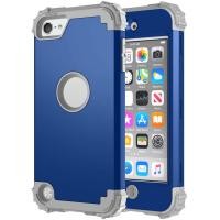 ราคา เคสเกราะสำหรับ IPod Touch 5th 6th 7th Gen 3 In 1เคสโทรศัพท์ป้องกันเต็มตัวแบบไฮบริดแบบแข็งกันชนที่ทนทานยางทนทานนิ่มกันกระแทกกันลื่นสำหรับ iPhone SE 2020 2022 (20071266626)