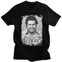 ราคา New Vintage Pablo Escobar T Shirt Men Soft Cotton Tshirt Narcos Tee Tshirt Apparel (19987388526)