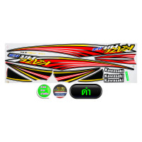 ราคา สติกเกอร์ Kaze Hit 112 ปี 2004 รุ่น 5 สติกเกอร์มอไซค์ Kawasaki Kaze Hit 112 ปี 2004 รุ่น 5 (22696998159)