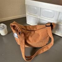 ราคา กระเป๋าสะพายไหล่ผ้าลูกฟูกสไตล์วินเทจสไตล์ญี่ปุ่นกระเป๋าทรงเกี๊ยวสะพายข้างเรียบง่ายแมทช์ลุคง่ายสไตล์เกาหลีสำหรับนักเรียนใส่ไปเรียน (21145502131)