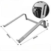 ราคา ที่วางโน๊ตบุ๊ค แท่นวางโน๊ตบุ๊ค อลูมิเนียม Laptop Stand กันลื่น รองรับจอขนาด 10 18 นิ้ว จัดเก็บง่าย (22157072065)