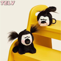 ราคา TELV ของเล่นตุ๊กตายัดไส้นุ่มรูปลิงหน้าสีขาวน่ารักพร้อมหวีติดผม (22569766096)