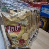 ราคา เลย์ 42 กรัม x 6 ซอง มันฝรั่ง เลย์ เลย์ร็อค เลย์สาหร่าย เลย์บาบิคิว (18461083368)