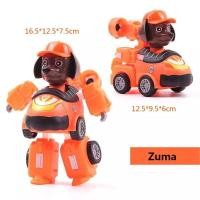 ราคา Paw Patrol Transforming Robot Car ของเล่นเพื่อการศึกษาสำหรับเด็ก รถของเล่น (22960408005)
