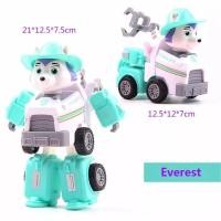 ราคา Paw Patrol Transforming Robot Car ของเล่นเพื่อการศึกษาสำหรับเด็ก รถของเล่น (22960408001)