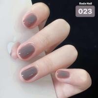 ราคา Rada Nail ยาทาเล็บ กึ่งเจล ไม่ต้องอบ ติดทนนานมาก กลิ่นไม่ฉุน ทาง่าย สีทาเล็บ แห้งไว (21927337963)