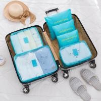 ราคา พร้อมส่ง กระเป๋าจัดระเบียบ แบบเซ็ต 1 SET ได้ 6 ใบ เอาใจคนชอบเดินทาง จัดระเบียบกระเป๋าเดินทาง กระเป๋าจัดระเบียบเซต A2613 (20920476782)