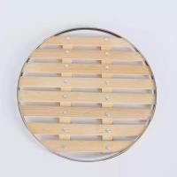 ราคา แผ่นนึ่งแผ่นไม้ไผ่แผ่นนึ่งตะแกรงนึ่งตะแกรงนึ่งสแตนเลสหุ้มขอบใช้ในบ้านตะแกรงไม้ไผ่กลมแผ่นนึ่งไม้ไผ่ (21109857480)