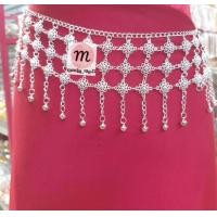ราคา เข็มขัดระย้าล้านนา สีเงิน เครื่องประดับเอว ประดับชุดไทย สินค้ามีพร้อมส่ง ยาว 42 นิ้ว (21963478326)