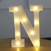 ราคา พร้อมส่ง อักษรไฟ ใหญ่มาก สีwarmwhite ใหญ่มาก letter lights ตัวอักษรไฟ ลูกโป่งตัวอักษร LED (20600182687)