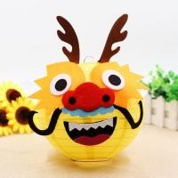 ราคา โคมไฟ LED Bitterorangetgd รูปการ์ตูนสัตว์กระต่ายดอกไม้โคมไฟกระดาษดวงจันทร์ (19981921572)