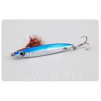 ราคา Fishing Lure Jigging Hook 7g 10g 15g 20g 30g Vib Fishing Spinner Bait Laser Metal Jig Spoon Fishing Lure (20495618844)